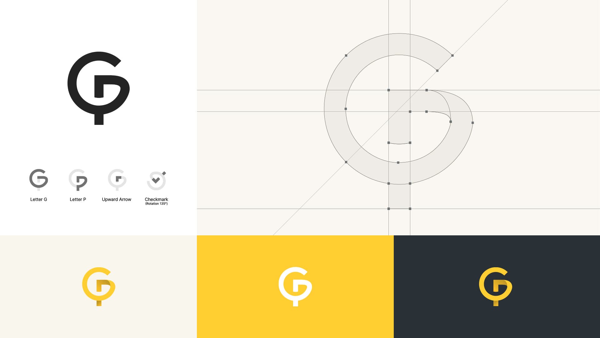 Logo concept and grid