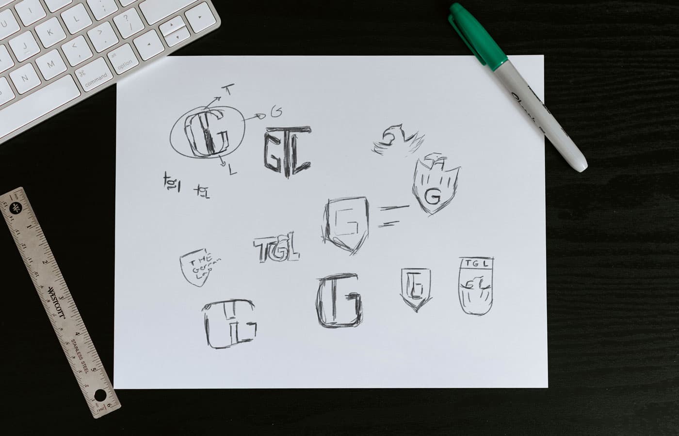 Identity mockups and stationery